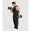 Gymshark Prime Drop Arm Tank Черный Яркий Красный A2c5w Rbwn