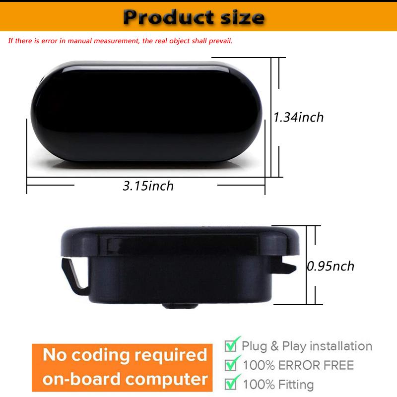2X LED Dynamic Side Marker Turn Signal Light Indicator for VW Bora Golf 3 4 MK4 Jette Lupo Passat Z2 3BG Polo SB6 SEAT Ibiza T5Turn Signal 2