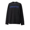 ONITSUKA TIGER Round Neck Pullover Soft Warm Sweatshirt Unisex Sweatshirt Black 2183B307-001