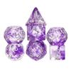 Cusdie D&D Дымовые кубики Dungeons and Dragons 7 многогранных кубиков D4 D6 D8 D10 D% D12 D20 для ролевых игр и настольных игр