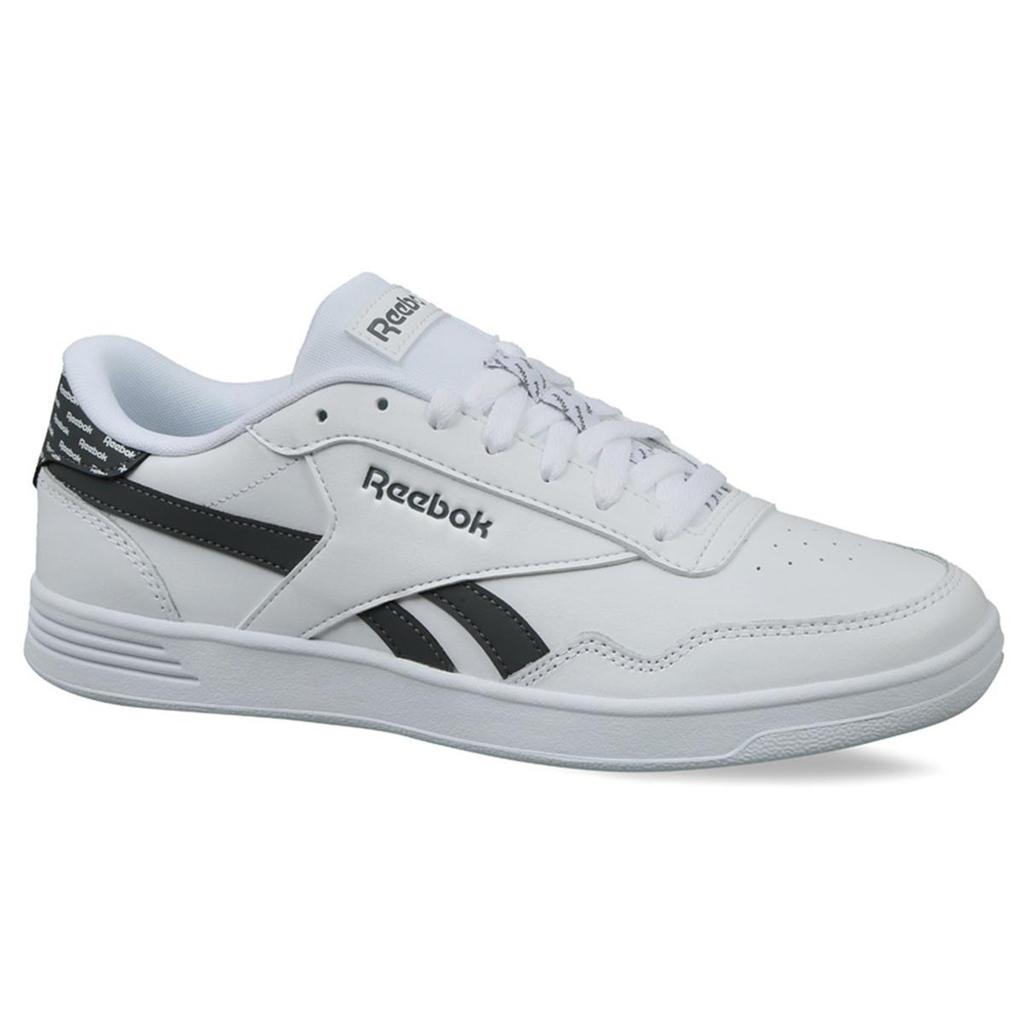 Reebok Royal Techque Classics T Повседневные Низкие Кеды для Скейтбординга Унисекс Белый Черный EF7811