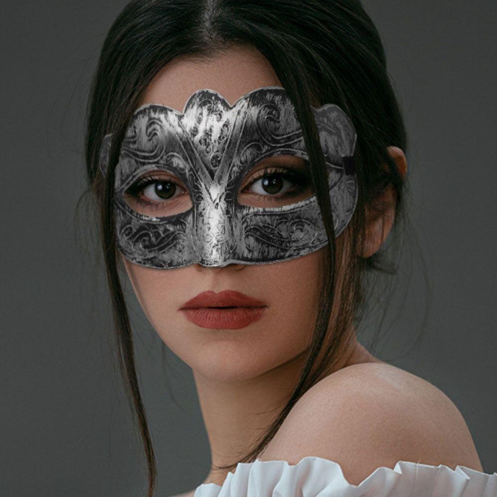 Half Face Halloween Mask Cartoon Props Cosplay Mask Carnival Masquerade Mask  Men