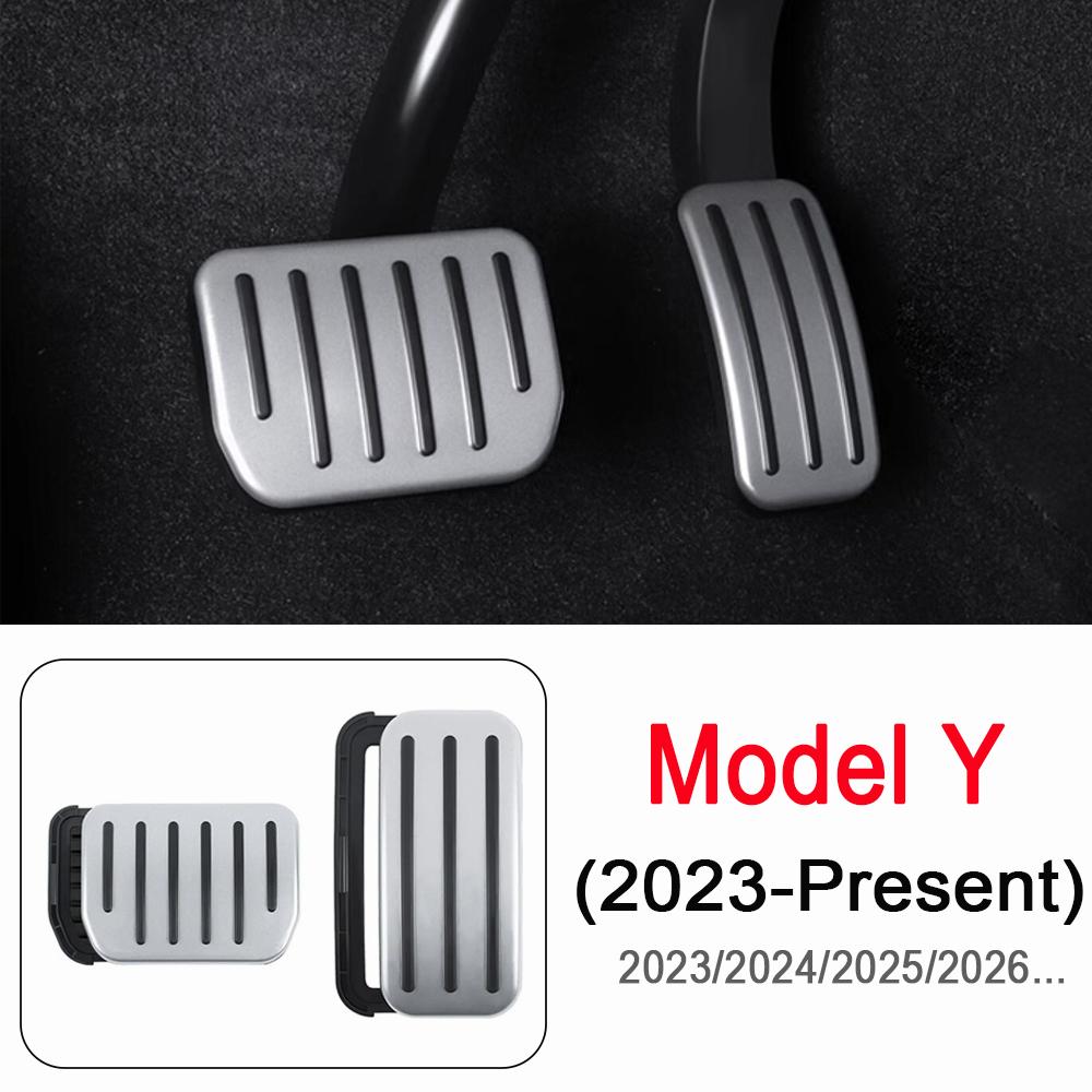 For Tesla Model Y Juniper 2025 Launch 2026-2023 Model 3 Highland 2024-2026 Accelerator Brake Pedal Anti Slip Foot Rest Cover