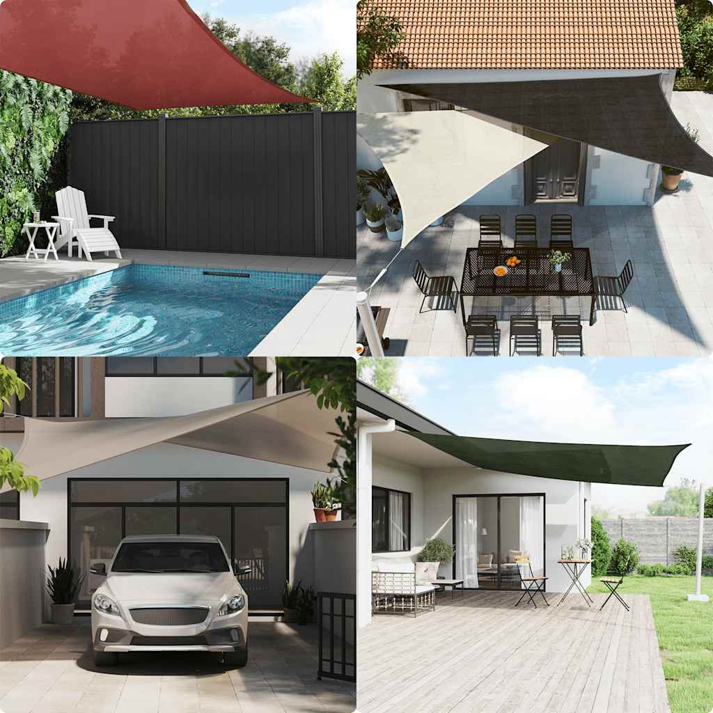 Żagiel Przeciwsłoneczny, 160 G/M², Niebieski, 2X2,5 M, Hdpe