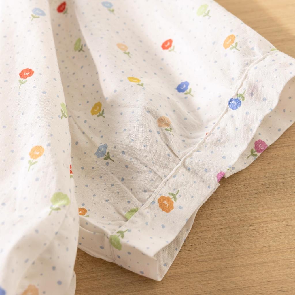 Одежда в японском стиле Сладкие рубашки и блузки с цветочной вышивкой и принтами Женские хлопковые вязаные рубашки с цветами