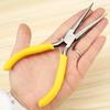 4.5-inch red needle mouth pliers, mini jewelry pliers, nail pliers, DIY handmade model pliers, tools