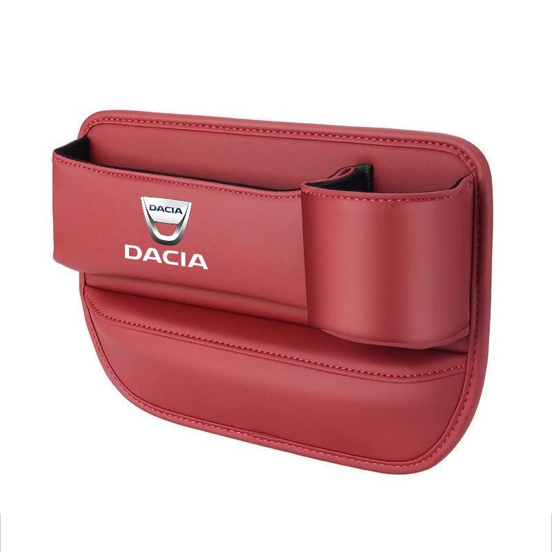 BGS1 Car Seat Gap Water Cup Holder Side Organizer Pocket For Dacia Logan Sandero Duster Lodgy Spring Jogger Dokker Stepway Bigster