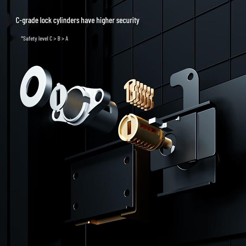 Сейф Deli H600 с защитой отпечатком пальца и паролем