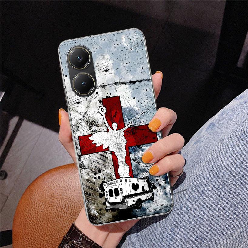 EMT EMS Medical Rescue Phone Case For Xiaomi Poco X7 X6 X5 Pro F7 Ultra Redmi 15C 15 13C 13 12C 12 10 10A 10C 9 9A 9C 9T Cover P