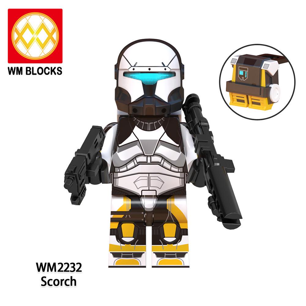 Серия «Планеты» WM6124: Набор минифигурок Gregor Valka Assault Team