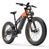 Электровелосипед Lankeleisi RV800 Plus 750 Вт 48 В 20 Ач 26*4,0" Широкие покрышки Полная подвеска Электро горный велосипед E-MTB Гидравлические дисковые тормоза