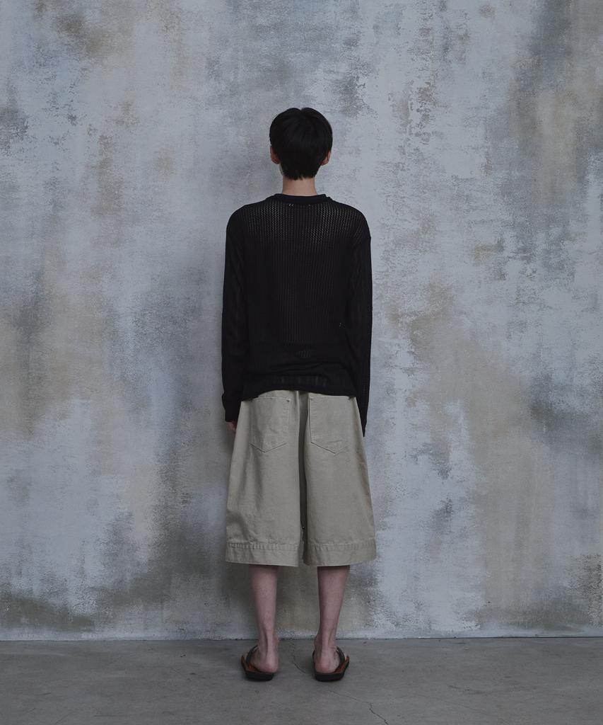 PARADIGMFILM [Ep.02] Waved Panel Long Sleeve (Black)
