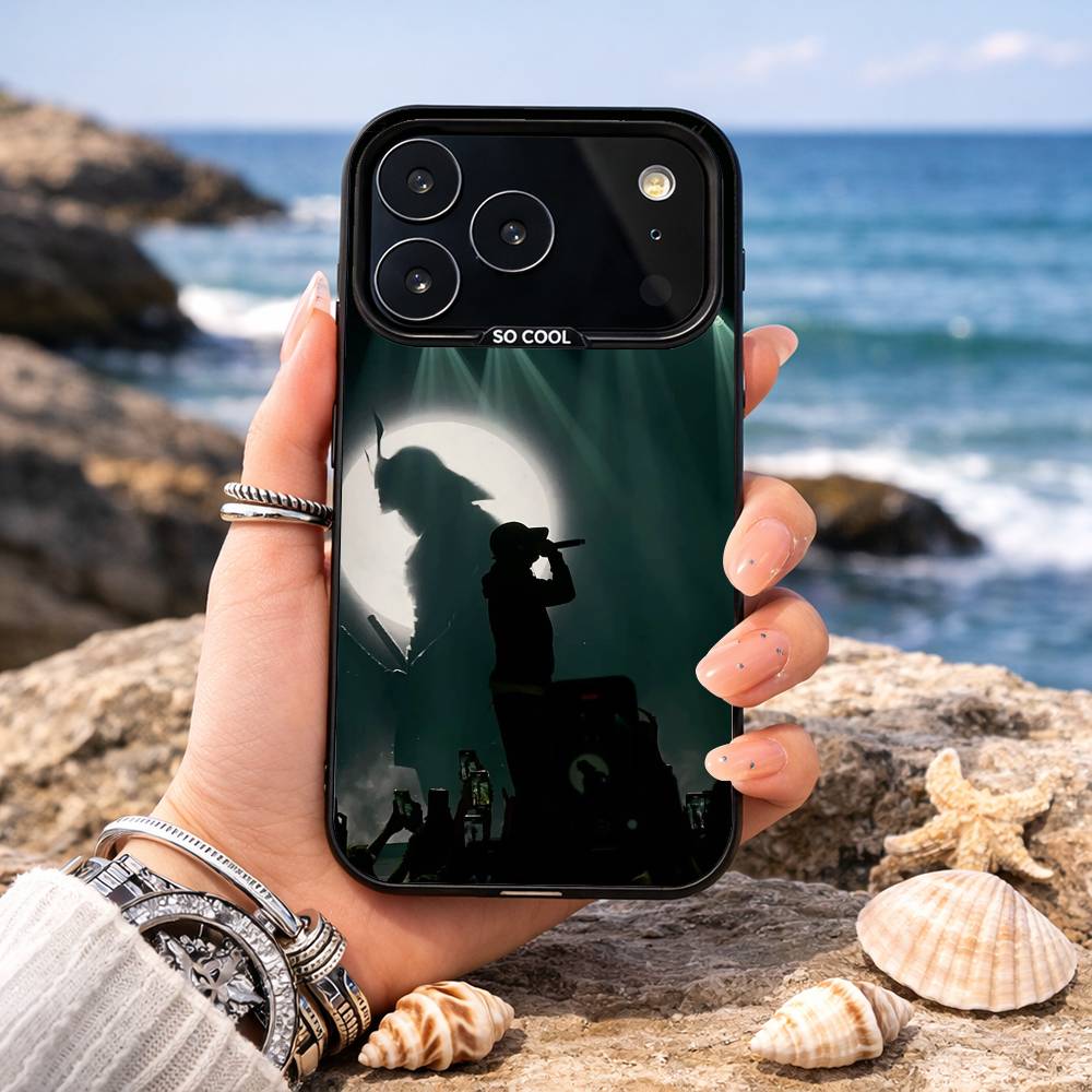 B-Beny Jr Rapper LowFlyer Phone Case For iPhone17 16 15 14 13 12 Pro Max Grey Black Matte Laser Metallic Aurora Funda