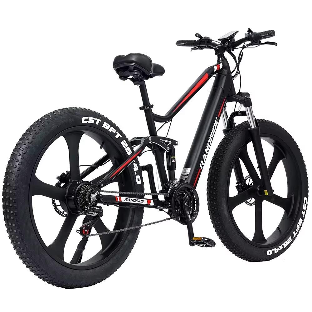 New YX90M Electric Bicycle 1000W Motor 48V 13.6AH Battery 26 inch Fat Tire Adult Electric Bicycle