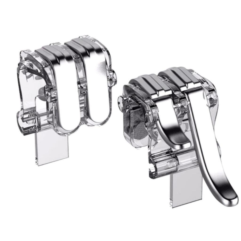 Металлический Смартфон Мобильный Игровой Пад Игровой Триггер для Мобильной Игры Кнопка Огня Кнопка Прицеливания L1 R1 Шутер PUBG Контроллер