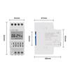 DIN Rail Digital 40 Groups School or Factory Automatic Bell Timer Controller 1~99 Seconds Interval Auto Ring Time Switch AC 220V3