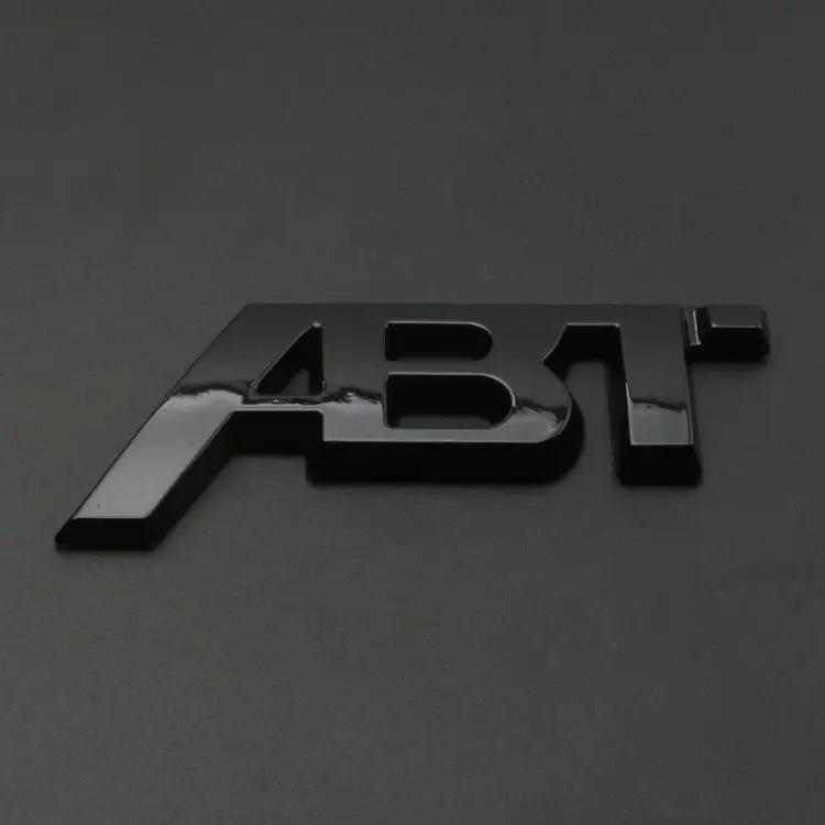 3D Металлическая Эмблема На Крышку Багажника Автомобиля Логотип ABT Эмблема Наклейка Декаль Для Golf RS3 ABT S3 S5 Q5 Q8 A4 B8 A3 8V