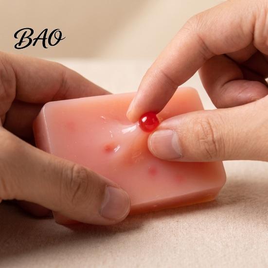 Soft Pimple Popping Toy Stress Relief Toy, Simulation Acne Squeezing Blackhead Remover Anxiety Reduction Sensory Fidget for Kids Adults Children