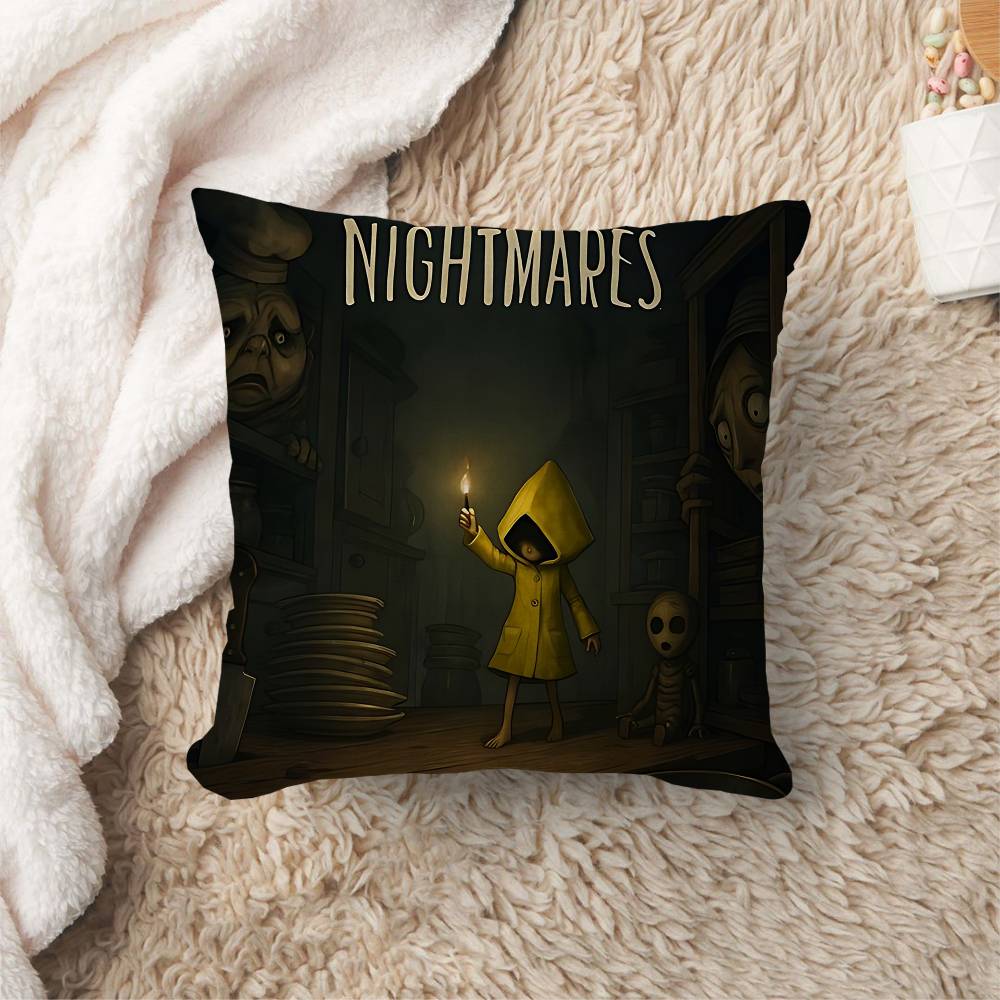 Игровые L-Little Nightmares Наволочка Чехол для подушки Декор Наволочка Чехол для подушки с принтом Для дивана
