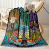 Hobbit Desolation Smaug Adventure Blanket Durable Comfort Great for Seaside Chair Bed Four Seasons Multipurpose Warmthful Decor