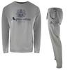 Мужской спортивный костюм Aquascutum London с логотипом и круглым вырезом