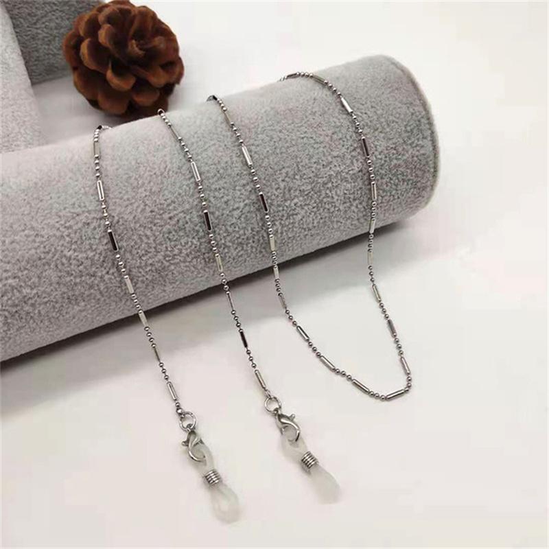 Черная цепочка из бисера, цепочка для очков, ремешок для очков для чтения, цепочки для женщин, аксессуары для солнцезащитных очков, ремни, шнуры