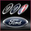 11,5x4,5 см Логотип автомобиля для Ford Ranger Escape Mondeo Fusion Fiesta Kuga Edge Focus Mustang Наклейка-эмблема на задний багажник Аксессуары