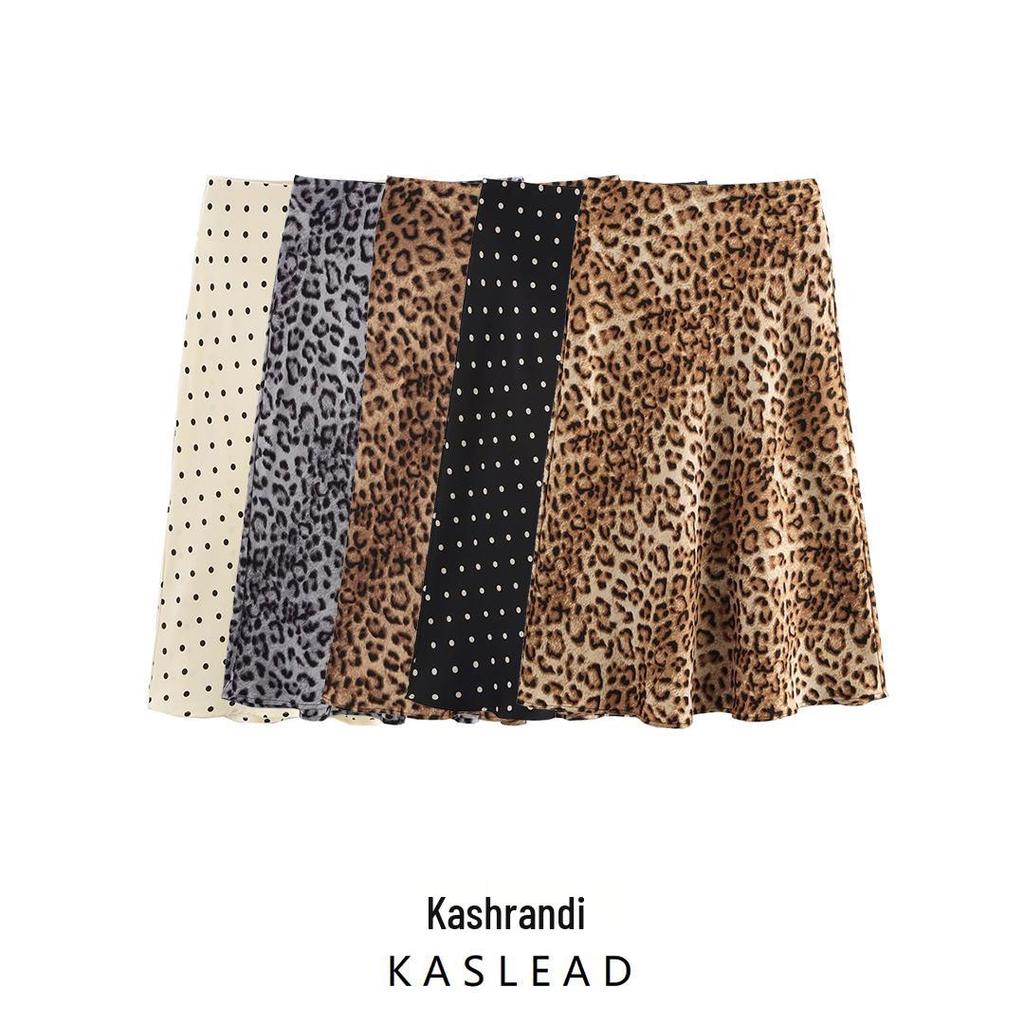 2025 Spring Women's Casual Elastic Waist Midi Skirt - European & American Fashion Style