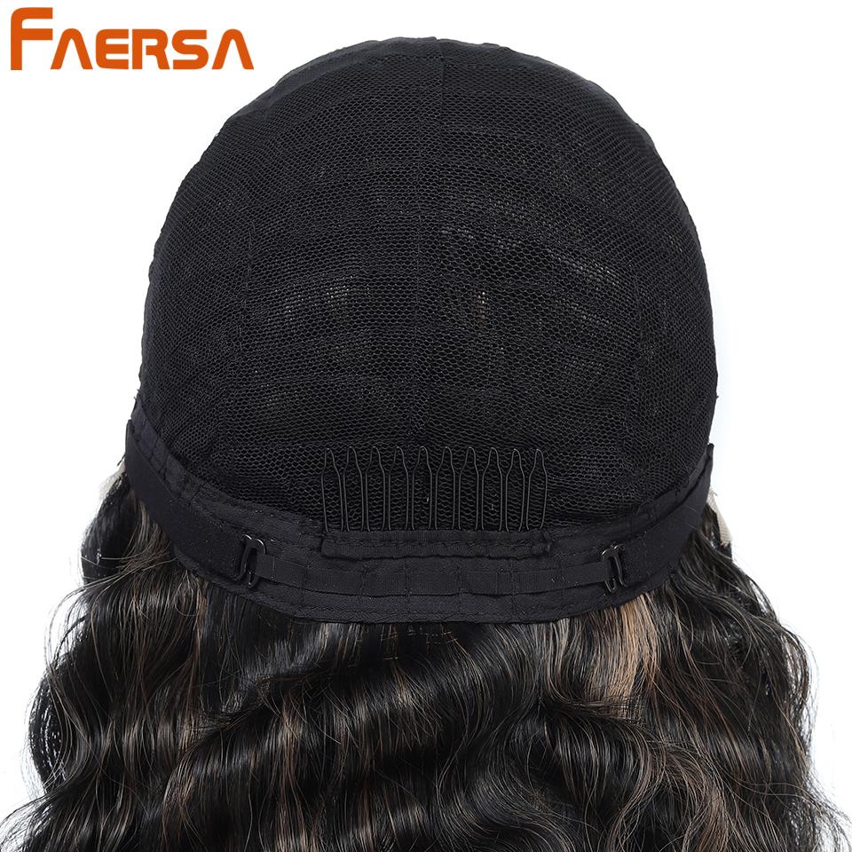 Synthetic Lace Wigs For Black Women Long Body Wave Lace Front Wig Brown Ombre Blond Wigs Heat Resistant Curly Wig