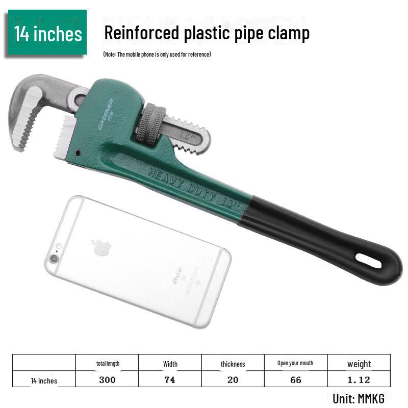 Ключ для труб Green Forest Heavy-Duty, 18-24 дюйма, быстросъемные клещи для водопроводных труб и арматуры