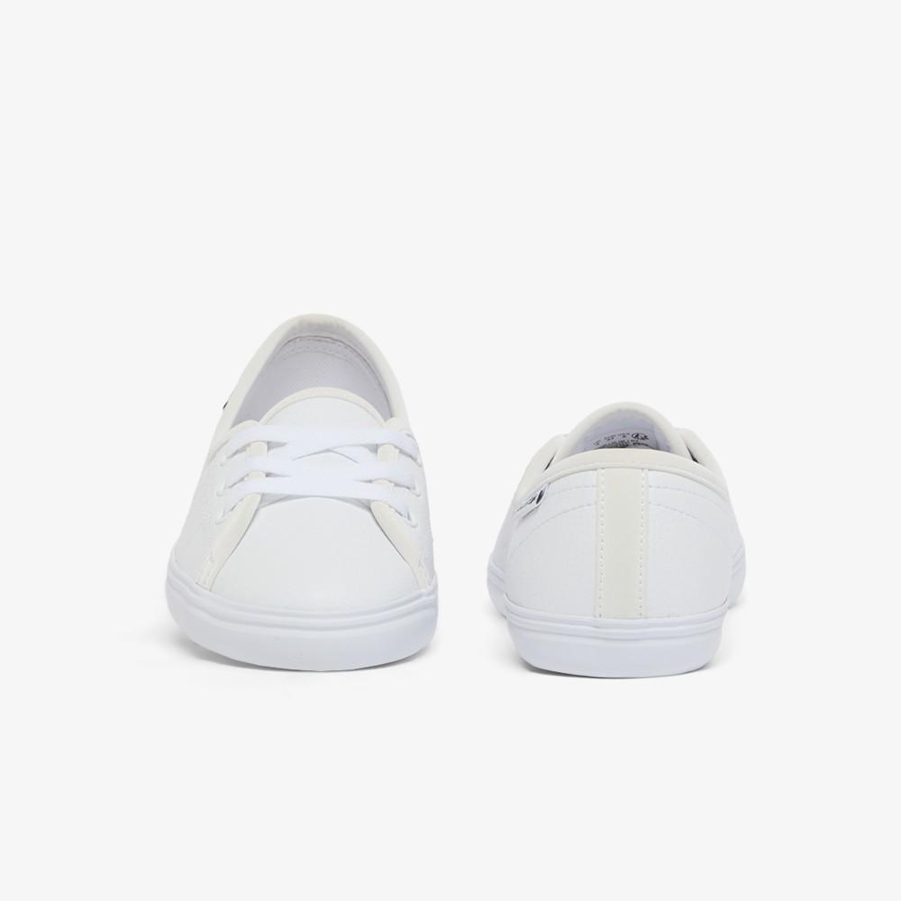 Lacoste Женские кожаные кроссовки Median LTH RZ0130W56G21G