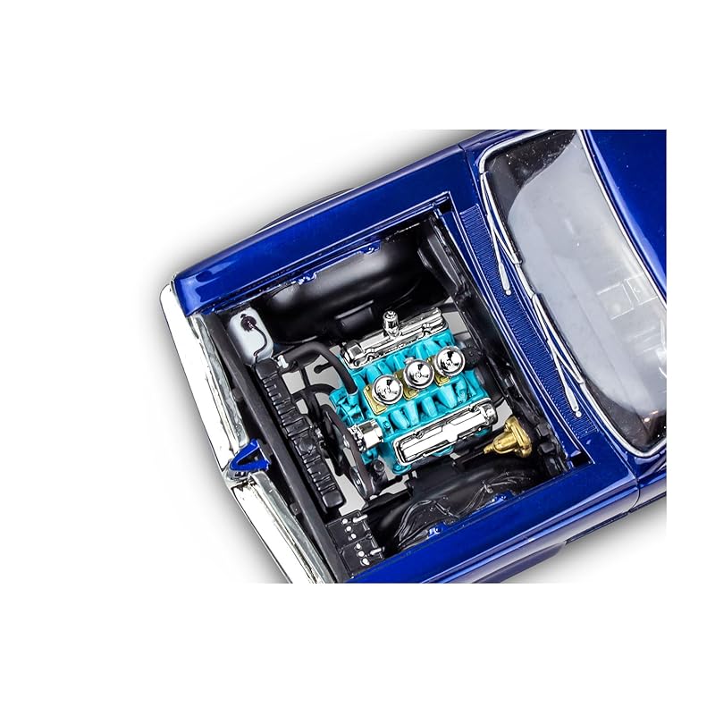 Revell 14574 1964 Pontiac GTO 2'N1 1:Набор для сборки модели 104 детали, масштаб 1:24, уровень сложности 4