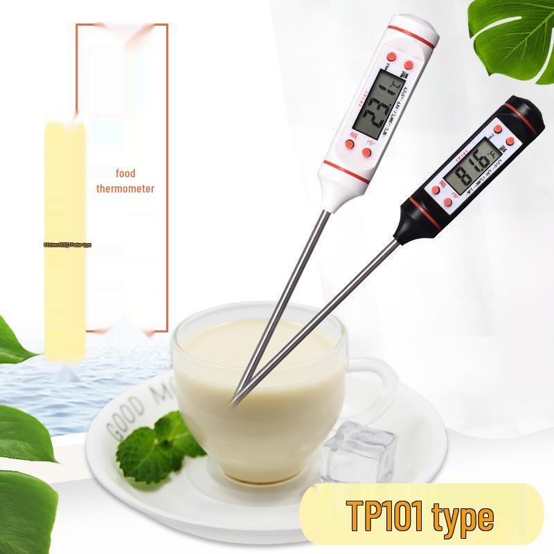Цифровой кухонный термометр TP101: Электронный щуп для барбекю, выпечки и приготовления