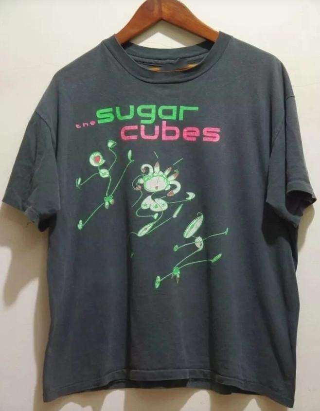 The SugarCubes Basic Black T-Shirt Unisex Cotton S-5XL GE340 Unisex T-Shirt
