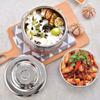 Stainless Steel Insulated Lunch Box 1200/1500ML Thermos Soup Jar Thermal Food Container  School