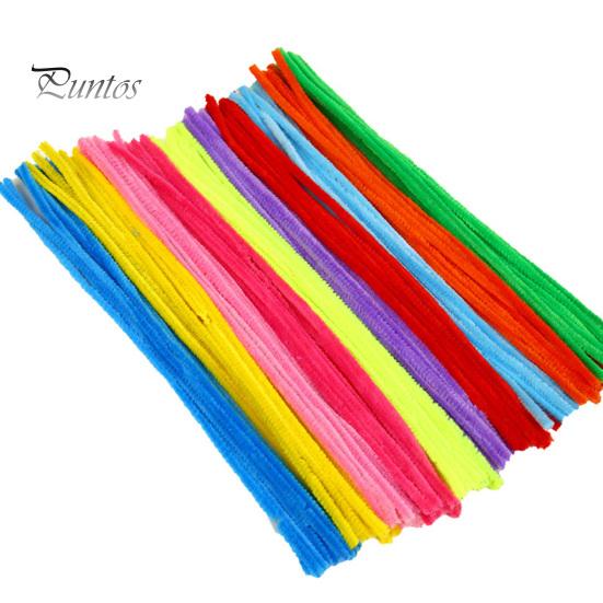 100 шт. стебли синели, мягкие поделки своими руками, скручивающая палочка, яркий цвет, креативные стебли синели для украшения дома