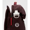 Lululemon Team Canada Rolltop Backpack 45l  Coc Logo Black Garnet