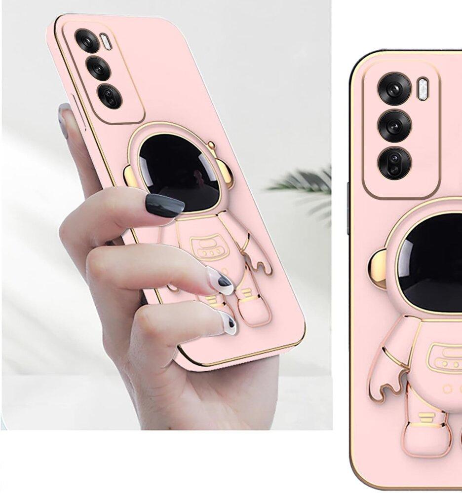Oppo Reno 12 Pro Astronaut Case, Pink