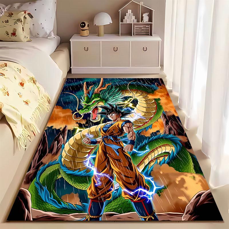 Dragon Warrior and Serpent suitable as a non-slip mat for the living room or bedroom sofa