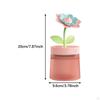 Мини-увлажнитель воздуха Cute Flower с функцией подзарядки, автоматическое выключение, низкий уровень шума, два режима распыления