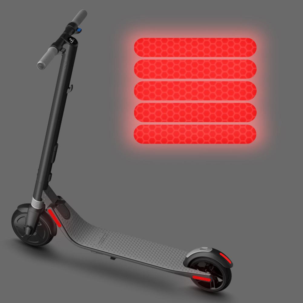 4 шт. светоотражающие наклейки для электрического скутера Ninebot ES1 ES2 ES3 ES4 E22 E25