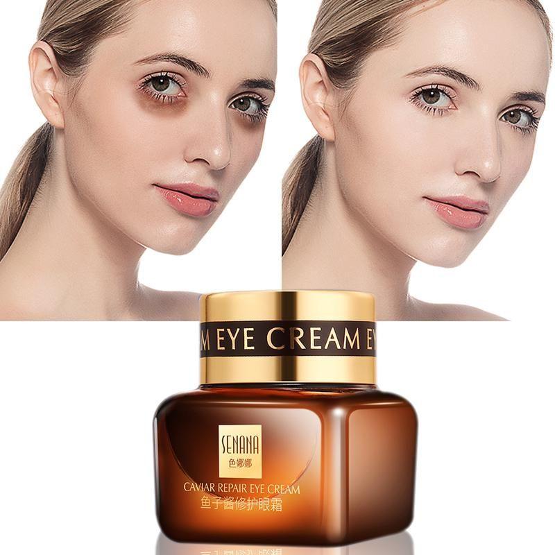 Крем для кожи вокруг глаз Caviar Eye Cream 20 г Увлажняющий, освежающий и омолаживающий крем для кожи вокруг глаз в маленьком коричневом флаконе