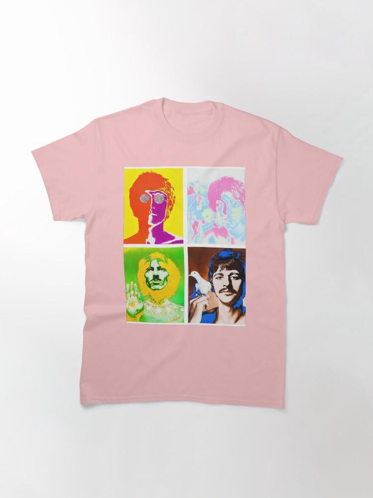 John Lennon Beatles Ringo, Paul, George, John Classic T-Shirt