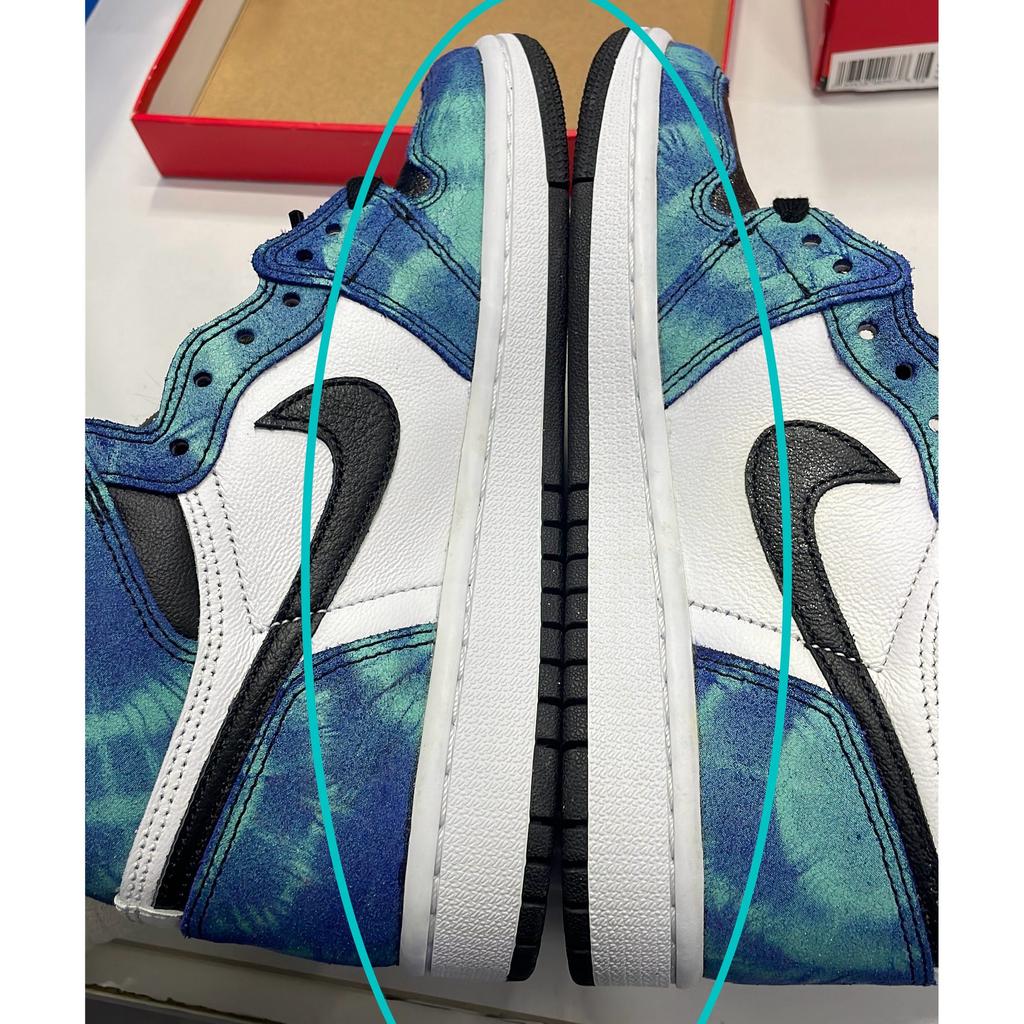 Pre-owned Jordan Air Jordan 1 High OG Tie-Dye CD0461-100-P26085462449152
