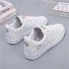Fashion Women's Vulcanize Shoes  New In Casual Classic Solid Color PU Leather Shoes Female Casual White Shoes Sneakers