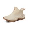 Large size rain shoes female adult size 4 4 women's low-top rain boots fashionable outer wear non-slip waterproof shoes men's rubber shoes