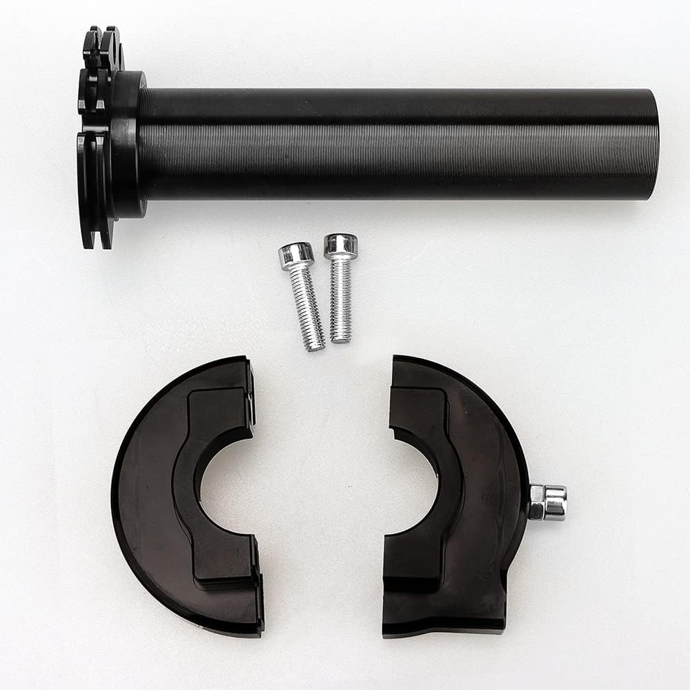 NIBBI Motorcycle Throttle Assembly,High Sensitivity Short Stroke Light Control Motocross Twist Throttle Handlebar,Throttle Tube Fit Dirt Bike