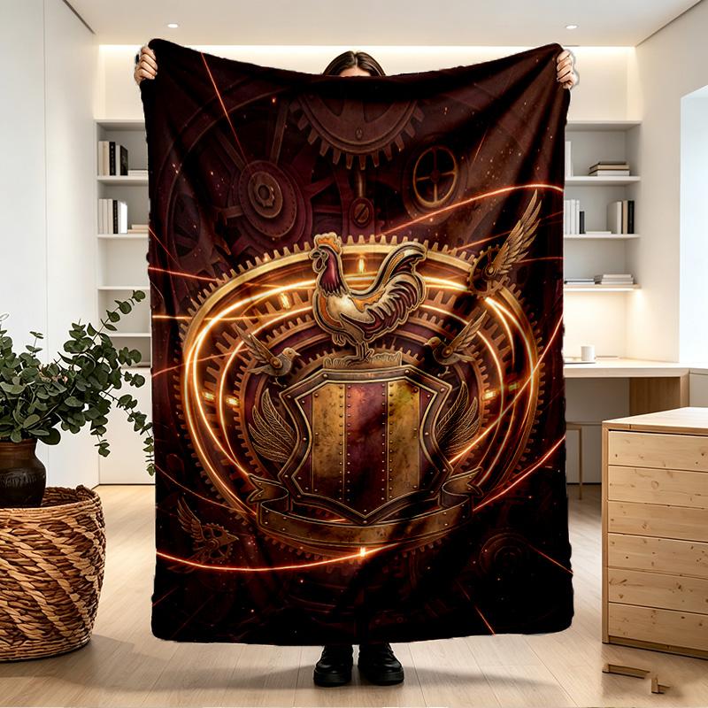 Bradford City AFC Print Blanket - Soft & Comfortable, for Bedroom, Travel, Sofa, Home Decoration - Birthday Christmas Gift for Friend