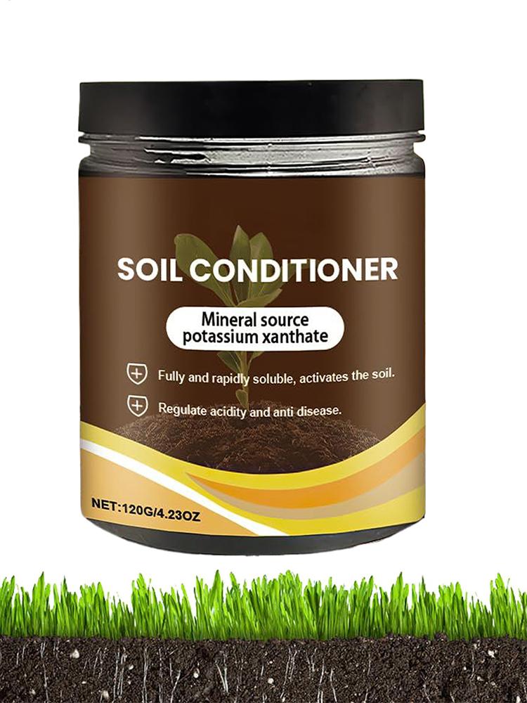 Soil Activator Boosts Nutrient Absorption Soil Activator To Reduce Salt Buildup for Lawn Greenhouse Balcony Farm Home Gardeners