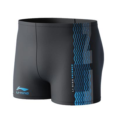 Li Ning быстросохнущие профессиональные плавки мужские купальники синие LSKV389-3